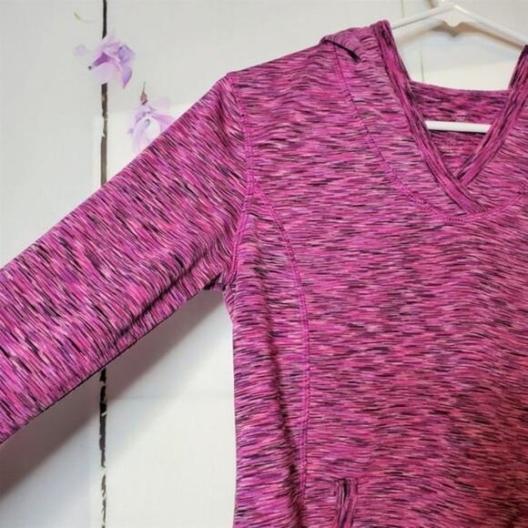 Tangerine Multicolor Activewear Pullover Performance Hoodie S - Picture 4 of 10